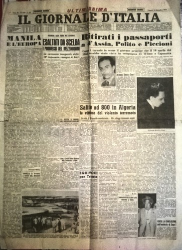 Journal italie 10 - le, d'italie