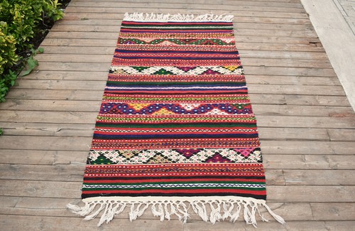 Tapis turc kilim x62 - tapis,