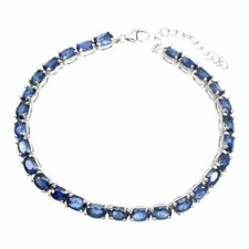 Bracelet En Saphir Bleu