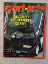 SPORT AUTO N°225 10/1980