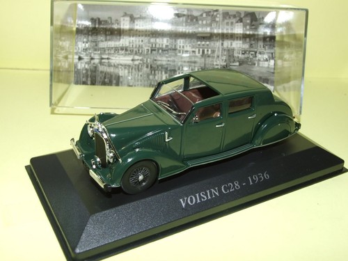 Voisin c28 1936 vert - c28,