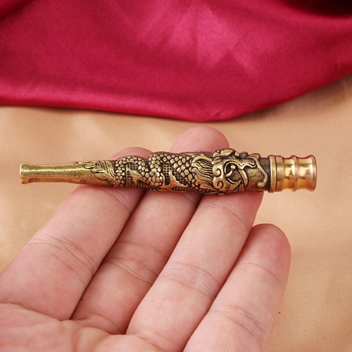 Solid brass small pipe tip - small,