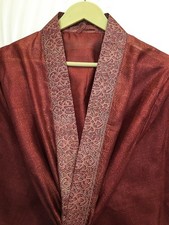 Robe Kimono Midi En Soie Pure