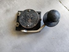 Manipulateur Morse signal corps U S Army flame proof key  radio militaria