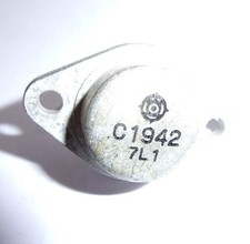 1 x 2SC1942 - NPN Power Transistor 800V 3A 50W - TO-3 – HITACHI