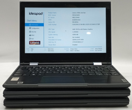 Lot lenovo 300e 2nd - lot,