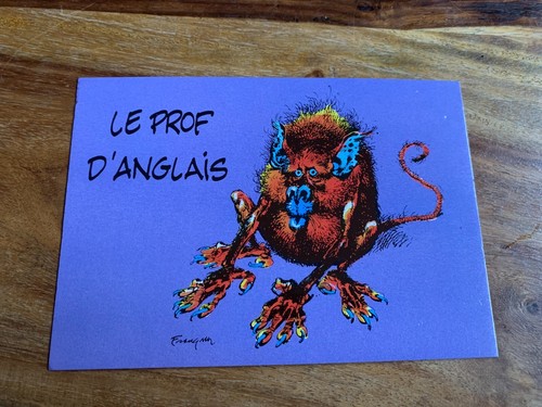 Carte postale 15x10 - carte, franquin