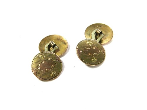Edwardian art deco goldtone - edwardian,