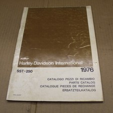 CATALOGUE PIECE DETACHEES HARLEY DAVIDSON AERMACCHI SST 250 1976 PART CATALOG