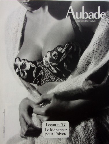 Publicite lingerie aubade - ,
