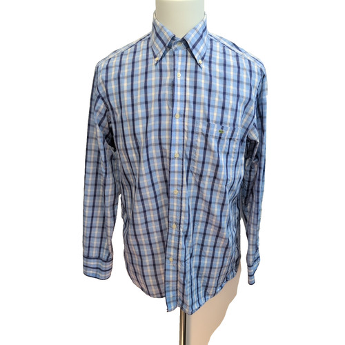 Chemise lacoste bleue - lacoste,
