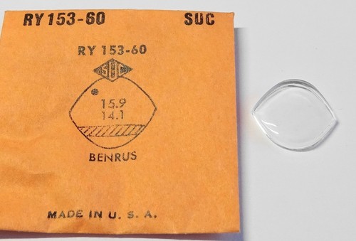Verre montre benrus - montre,
