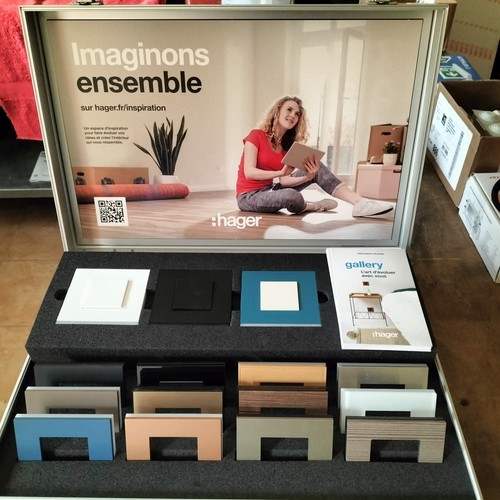 Valise présentation hager - présentation,
