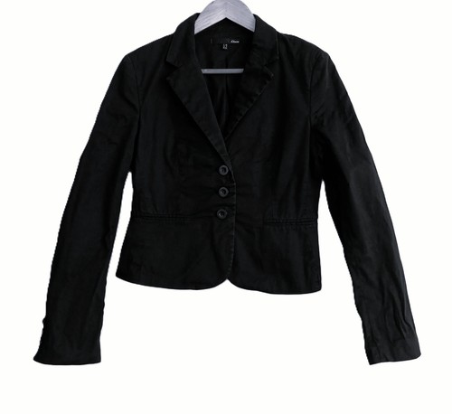 Veste noire épaulettes - veste,