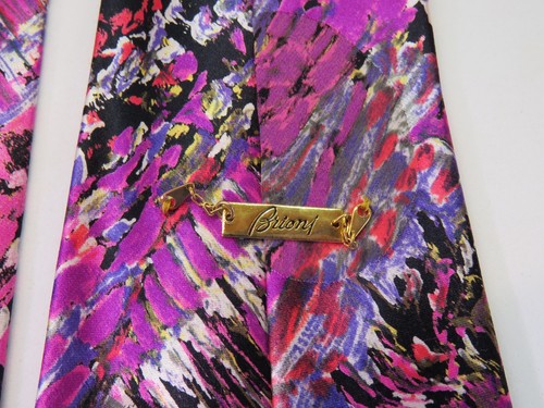 Brioni cravate fabriqué - fabriqué, en
