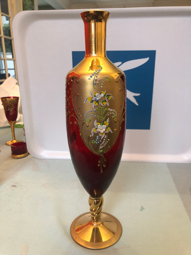Carafe verre murano - carafe,