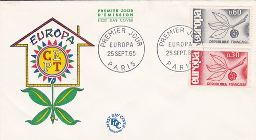 France 1965 fdc europa yt - france,