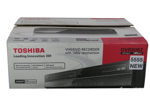 Toshiba dvr80kf dvd vhs - toshiba,