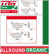Plaquettes frein Arrière TRW