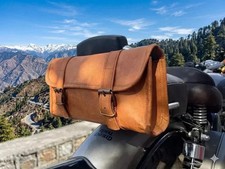 Sacoche de Selle Moto Cuir