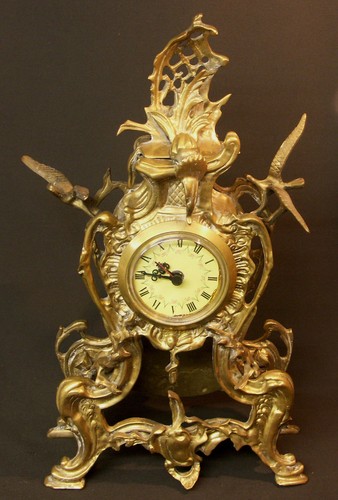 Horloge pendule bronze - pendule,