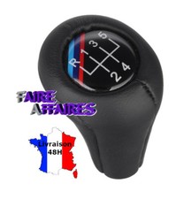 Pommeau levier vitesse 5 cuir