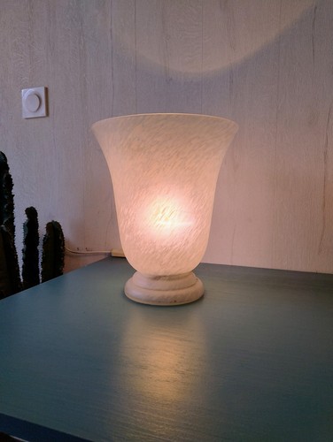 Lampe vasque verre - verre, (