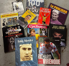 Superbe lot 11 livres vélo
