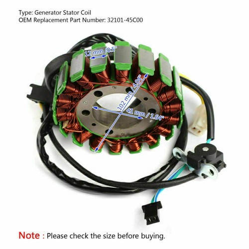 Stator alternateur pour - alternateur, suzuki