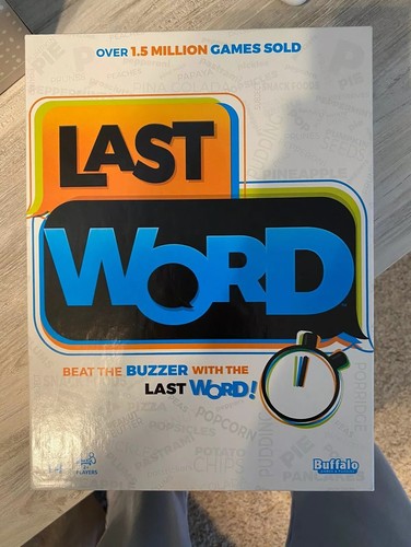 Last word board game - word,
