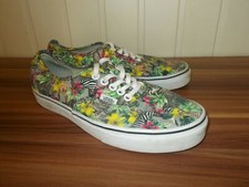Chaussures basket toile jungle zèbre girafe  tigre VANS 7 man 8.5 wms 39fr 