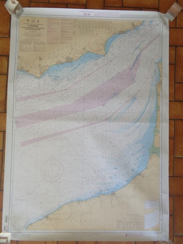 Carte marine manche du - carte,