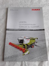 prospectus brochure CLAAS  LEXION 670 / 620 Moissonneuse batteuse