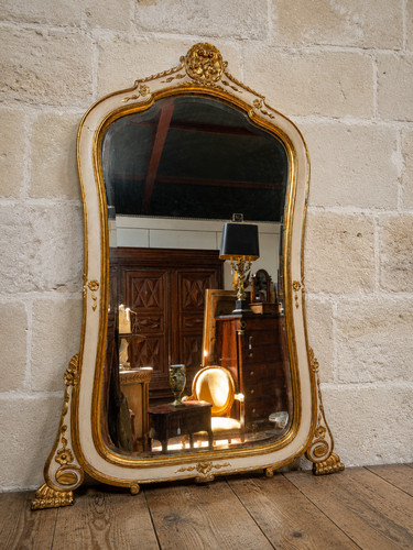 Grand miroir cheminée - miroir, –