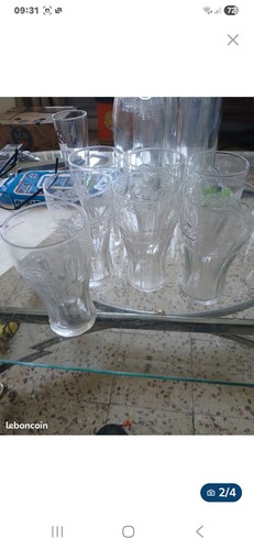 Lot verres coca - lot, de