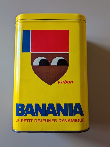 Boite banania années - années, 60
