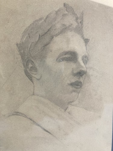Beau dessin crayon - dessin, portrait