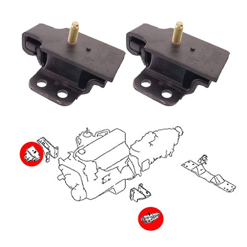 Supports moteur avant pour