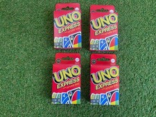 lot 4X paquets jeu uno express