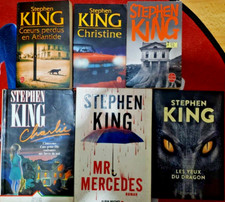 Lot. Stephen King Livres = 2 Relie + 2 Broches + 5 Poches + 1 Poche en Anglais