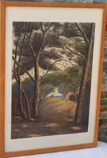 TABLEAU ANCIEN SIGNÉ MARIUS