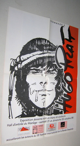 Affiche hommage hugo pratt - affiche,