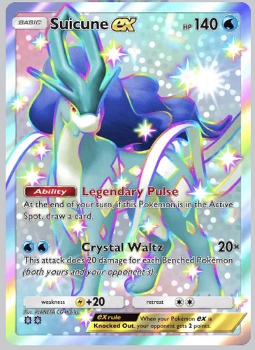 Pokemon tcg pocket suicune - tcg,