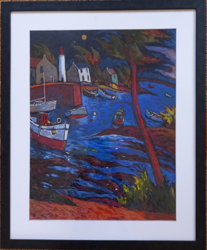 Clair lune tableau - lune, de