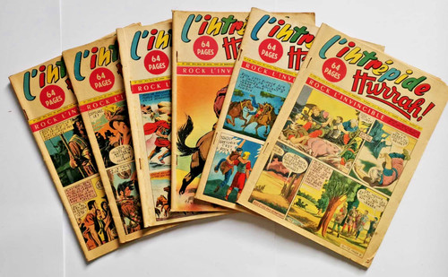 Lot intrepide hurrah - hurrah, /