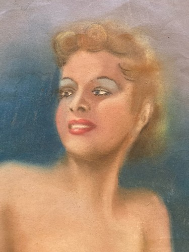Drawing pastel grand portrait - pastel,