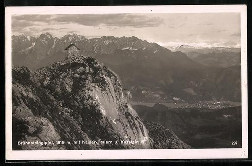 Carte postale brünnsteinhaus - postale,
