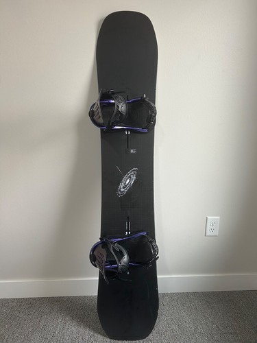 Black burton custom - custom, 158w