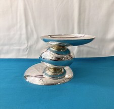 Coupe à fruit métal argenté