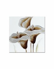 Peinture Sur Toile 50x50cm  Fleurs 521